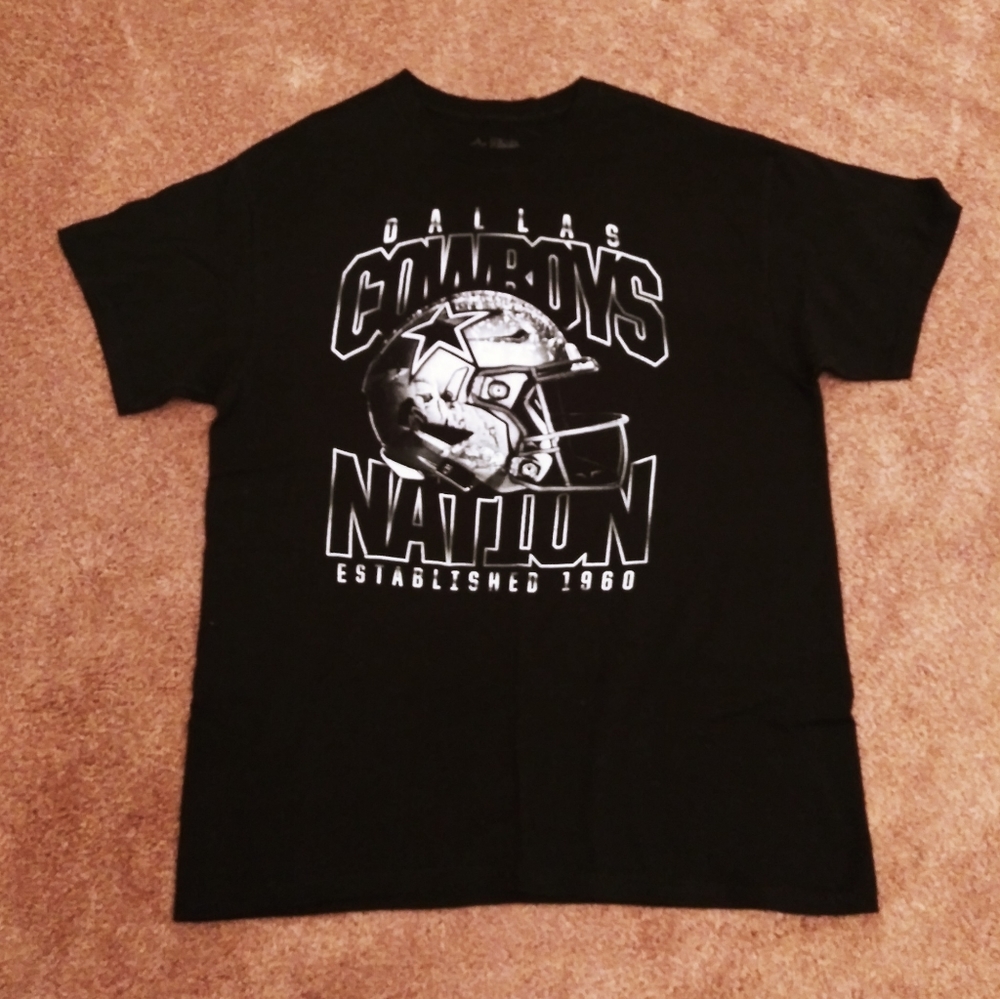 OFFICIAL NFL DALLAS COWBOYS T-SHIRT (BLACK)